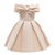 cheap Party Dresses-Kids Girls&#039; Party Dress Solid Color Sleeveless Performance Birthday Tie Knot Beautiful Sweet Cotton Maxi Party Dress Swing Dress A Line Dress Summer 4 years+ White Champagne Pink