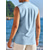 abordables Camisetas sin mangas de gimnasio-Hombre camisa de lino Camiseta sin mangas Henley Shirt Top Sin Mangas Henley Verano Plano Moda Design Músculo Botones Exterior Noche Gimnasia Negro Blanco Azul Marino Camiseta superior para hombre