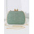 economico Clutch e borsette da sera-pochette da sera glitterata verde salvia da donna con catena di strass – elegante borsa per matrimoni, feste ed eventi formali colore argento nero rosa