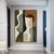 cheap Abstract Paintings-Handmade Oil Paintings Acrylic Canvas Wall Art Decoration Modern Abstract Decorative Pictures for Living Room Home Decor Rolled Frameless Unstretched Painting