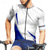 billiga Tröjor för män-Herr Cykeltröja Geometrisk Kortärmad Cykel T-shirt Tröja med 3 bakfickor Bergscykling Snabb tork Anatomisk design Uppsugande Andningsfunktion sporter Gul Röd Blå Kläder