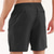 voordelige actieve herenshorts-Voor heren Atletische korte broek Korte broek Hardloopshorts Sportbroek Zak Trekkoord Elastische taille Effen Comfort Sneldrogend Korte Buitensporten Dagelijks Uitgaan Modieus Casual Zwart Rood