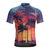 cheap Men&#039;s Jerseys-Men&#039;s Cycling Jersey Short Sleeve Bike Tee Tshirt Jersey with 3 Rear Pockets Mountain Bike MTB Breathable Quick Dry Anatomic Design Wicking Blue Purple Graphic Sports Clothing Apparel