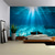 זול שטיחון חוף האוקיינוס-נוף אוקיינוס כחול טפסטי תלוי אמנות קיר טפסטי גדול קיר מראה תפאורה צילום רקע שמיכה וילון לבית חדר שינה סלון קישוט