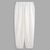 preiswerte Klassiker-Herren Jogginghose Leinenhosen Hose Sommerhose Baggy-Hosen Kordelzug Elastischer Bund Mehrfachpackung Einfach Komfort Atmungsaktiv Volle Länge Outdoor Lässig Täglich Mode Streetwear White