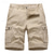 economico All&amp;#39;aperto-Per uomo Pantaloncini modello cargo Pantaloncini Bermuda Pantaloncini da lavoro Pantaloncini casual Multi tasca Gamba dritta Liscio Traspirazione umidità Indossabile Lunghezza del ginocchio Esterno