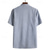 cheap Men&#039;s Button Up Shirts-Men&#039;s Shirt Summer Shirt Casual Shirt Beach Shirt Button Up Shirt White Beige Gray Short Sleeve Plain Lapel Vacation Holiday Pocket Clothing Apparel Polyester Casual Chinoiserie Comfortable