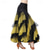 cheap Ballroom Dancewear-Women&#039;s Elegant Dance Hall Latin Dance Party Long Skirt with Layered Hem
