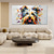 abordables Pinturas de animales-Pintura al óleo hecha a mano, lienzo, arte de pared, decoración, moderno, abstracto, lindo animal, cachorro para sala de estar, decoración del hogar, pintura enrollada sin marco y sin estirar