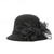 cheap Party Hats-Women&#039;s Imitation Wool Felt Flowers Church Bowler Hats