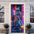 cheap Door Covers-Neon Samurai Door Decorations Door Covers Door Tapestry Door Curtain Decoration Backdrop Indoor/Outdoor Door Banner for Front Door Farmhouse
