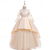 cheap Party Dresses-Kids Girls&#039; Party Dress Floral Sleeveless Performance Special Occasion Elegant Princess Polyester Summer Spring 4-13 Years Multicolor White Champagne