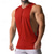 billiga Gym-toppar-Herr Linne Undertröjor Ärmlös tröja Ärmlös Rund hals Sommar Slät Mode Designer Grundläggande Grundläggande Semester Gata Utekväll Svart Vit Rodnande Rosa Topp t-shirt för män