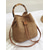abordables Cabas et fourre-tout-Femmes Sac à main Sac seau Sac bandoulière Sacs à Épaule Paille Fête Décontracté Quotidien Plage Conception de noeud Grande capacité Sac Multi-Porté Couleur Unie Patchwork Kaki
