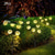 voordelige Landschapsverlichting-2 stuks buitenzonnevezel kwallen grond plug in licht binnenplaats tuin gazon pad bruiloft festival sfeer decoratieve licht