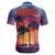 cheap Men&#039;s Jerseys-Men&#039;s Cycling Jersey Short Sleeve Bike Tee Tshirt Jersey with 3 Rear Pockets Mountain Bike MTB Breathable Quick Dry Anatomic Design Wicking Blue Purple Graphic Sports Clothing Apparel