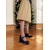 baratos Retrô dos anos 1950-saltos mary jane de couro sintético envernizado retrô feminino – sapatos plataforma de salto grosso e bloco para cosplay, festas e moda vintage