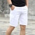 cheap Outdoor-Men&#039;s Cargo Shorts Shorts Summer Shorts Multi Pocket Flap Pocket Plain Comfort Wearable Knee Length Outdoor Sport Daily Fashion Casual Black White
