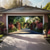 cheap Garage Door Covers-Landscape Garden Theme Door Decorations Garage Door Cover Outdoor Banner Large Backdrop for Holiday Outdoor Garage Door Home Wall Decorations