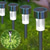 billige Pathway Lights &amp; Lanterns-5 stk utendørs solcelle lite rør lampe gårdsplass hage sti gjerde plen bryllup festival atmosfære dekorativ lampe