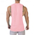 billiga Gym-toppar-Herr Linne Undertröjor Ärmlös tröja Ärmlös Rund hals Sommar Slät Mode Designer Grundläggande Grundläggande Semester Gata Utekväll Svart Vit Rodnande Rosa Topp t-shirt för män