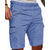 cheap Classic-Men&#039;s Cargo Shorts Shorts Summer Shorts Drawstring Elastic Waist Multi Pocket Plain Comfort Wearable Knee Length Outdoor Sport Daily Fashion Casual Black White