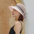 abordables Chapeaux de Fête-Chapeau Kentucky Derby en organza pour femme, fascinateurs, chapeau melon pour soirée de thé, mariage, église, chapeau, casquette de soleil
