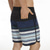 cheap Men&#039;s Swimming Shorts-Men&#039;s Bathing Suit Board Shorts Swim Shorts Swim Trunks Stripes Graphic Prints Quick dry Breathable Drawstring Elastic Waist Vacation Beach Hawaiian Casual Lake Blue Black