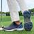 economico Scarpe da Golf da Uomo-scarpe da golf bianche da uomo con chiusura a cerniera, tomaia traspirante e suola ammortizzata per comfort e prestazioni sul campo