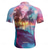 cheap Men&#039;s Jerseys-Men&#039;s Cycling Jersey Short Sleeve Bike Tee Tshirt Jersey with 3 Rear Pockets Mountain Bike MTB Breathable Quick Dry Anatomic Design Wicking Blue Purple Graphic Sports Clothing Apparel