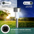 billige Pathway Lights &amp; Lanterns-5 stk utendørs solcelle lite rør lampe gårdsplass hage sti gjerde plen bryllup festival atmosfære dekorativ lampe