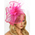 cheap Fascinators-Headdress Tulle Wedding Elegant Vintage With Floral Tulle Headpiece Headwear Derby Fascinators Race Day Dress 2025