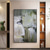 cheap Abstract Paintings-Handmade Oil Paintings Canvas Wall Art Decoration Modern Abstract for Home Living Room Decor Rolled Frameless Unstretched Painting