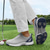 economico Scarpe da Golf da Uomo-scarpe da golf bianche da uomo con chiusura a cerniera, tomaia traspirante e suola ammortizzata per comfort e prestazioni sul campo