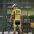 cheap Men&#039;s Clothing Sets-Men&#039;s Cycling Jersey with Shorts Short Sleeve Mountain Bike MTB Road Bike Cycling Yellow Orange Gray Graphic Bike Spandex Sports Graphic Clothing Apparel