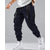 cheap Cargo Pants-Men's Cargo Pants Joggers Trousers Drawstring Multi Pocket Elastic Drawstring Waist Plain Wearable Daily Outdoor Camping &amp; Hiking Fashion Classic Navy Blue Dark Green