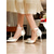 preiswerte Braut-Satin-Pumps mit Schleife und Knöchelriemen für Damen – spitze Stiletto-Brautschuhe für formelle Hochzeiten