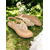voordelige Bruid-Platte sandalen voor dames in boho-stijl met kralen en bloemenmotief – comfortabele instapschoenen voor bruiloften in de buitenlucht, op het strand of in de tuin.