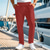 ieftine Vacanţă-Bărbați Pantaloni de in Pantaloni Pantaloni de vară Pantaloni de plajă Cordon Talie elastică Picior drept Simplu Confort Respirabil Casual Zilnic Concediu Modă Stil Clasic Albastru piscină Negru