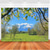 billige Skogteppe-Landskap Skog Henge Teppe Veggkunst Stor Teppe Mural Dekor Fotograf Bakgrunnsduk Plakat Gardin Hjem Soverom Stuen Dekorasjon