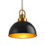 preiswerte Pendelleuchte-Industrielle Retro-Pendelleuchte aus Metall, Kronleuchter, moderner Bauernhausbalkon, Flur, dekorative Beleuchtungskörper, Nachttischlampe, schwarze Hängelampe, 1 Kopf, 110–240 V