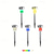 billige Pathway Lights &amp; Lanterns-5 stk utendørs solcelle lite rør lampe gårdsplass hage sti gjerde plen bryllup festival atmosfære dekorativ lampe