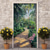 cheap Door Covers-Landscape Door Decorations Door Covers Tropical Flowers Door Tapestry Door Curtain Decoration Backdrop Indoor/Outdoor Door Banner for Front Door Farmhouse