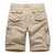 economico All&amp;#39;aperto-Per uomo Pantaloncini modello cargo Pantaloncini Bermuda Pantaloncini da lavoro Pantaloncini casual Multi tasca Gamba dritta Liscio Traspirazione umidità Indossabile Lunghezza del ginocchio Esterno