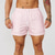 cheap Men&#039;s Swimming Shorts-Men&#039;s Board Shorts Swim Shorts Swim Trunks Striped Lightweight Breathable Drawstring Elastic Waist Beach Swimming Pool Vacation Hawaiian Black Pink