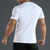 abordables T-shirts décontractés pour hommes-Homme T-shirt Chemise à manches courtes Manche Courte Col Rond Printemps &amp; Automne Couleur Unie / Unie Mode Designer Séchage Rapide Vacances Rue Sortir Noir Blanche Rouge T-shirt haut de gamme pour