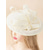 cheap Party Hats-Fascinators Tulle Sinamay Hat Wedding Elegant Vintage With Feather Headpiece Headwear Derby Hats Race Day Dress 2025