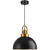 preiswerte Pendelleuchte-Industrielle Retro-Pendelleuchte aus Metall, Kronleuchter, moderner Bauernhausbalkon, Flur, dekorative Beleuchtungskörper, Nachttischlampe, schwarze Hängelampe, 1 Kopf, 110–240 V