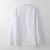 abordables Chemises élite-Homme Chemise Chemise en lin Blanche Gris Claire Bleu clair manche longue Couleur Unie Col montant École Formel Boutons Vêtement Tenue Élégant Vacances ancien Neutre