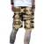 cheap Classic-Men&#039;s Cargo Shorts Camo Shorts Shorts Summer Shorts Drawstring Elastic Waist Multi Pocket Camouflage Comfort Wearable Knee Length Outdoor Sport Daily Fashion Casual White Light Green